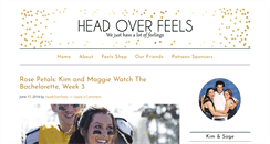 Desktop Screenshot of headoverfeels.com